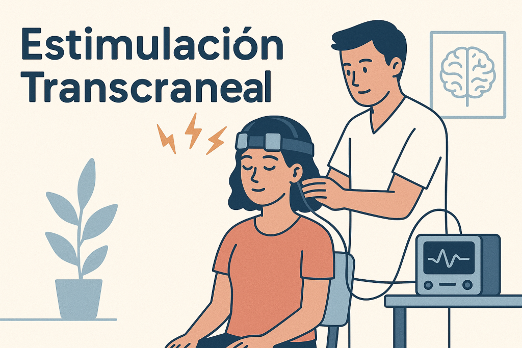 Mujer con tratamiento